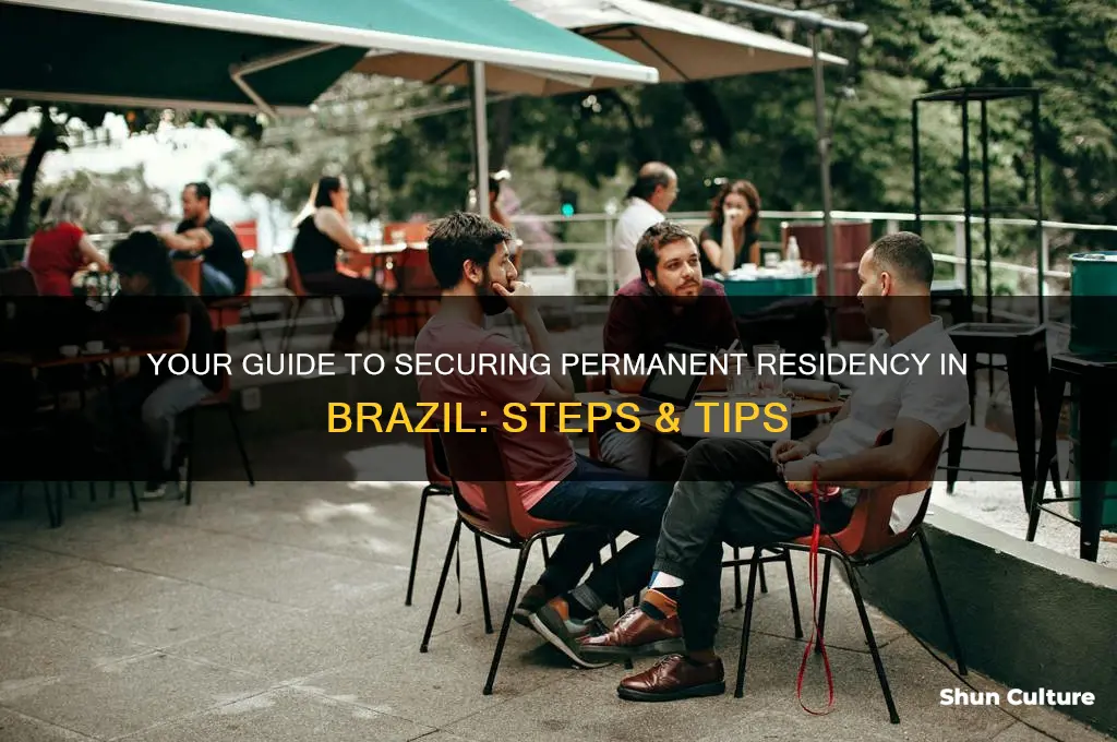 how to become a permanent resident I brazil