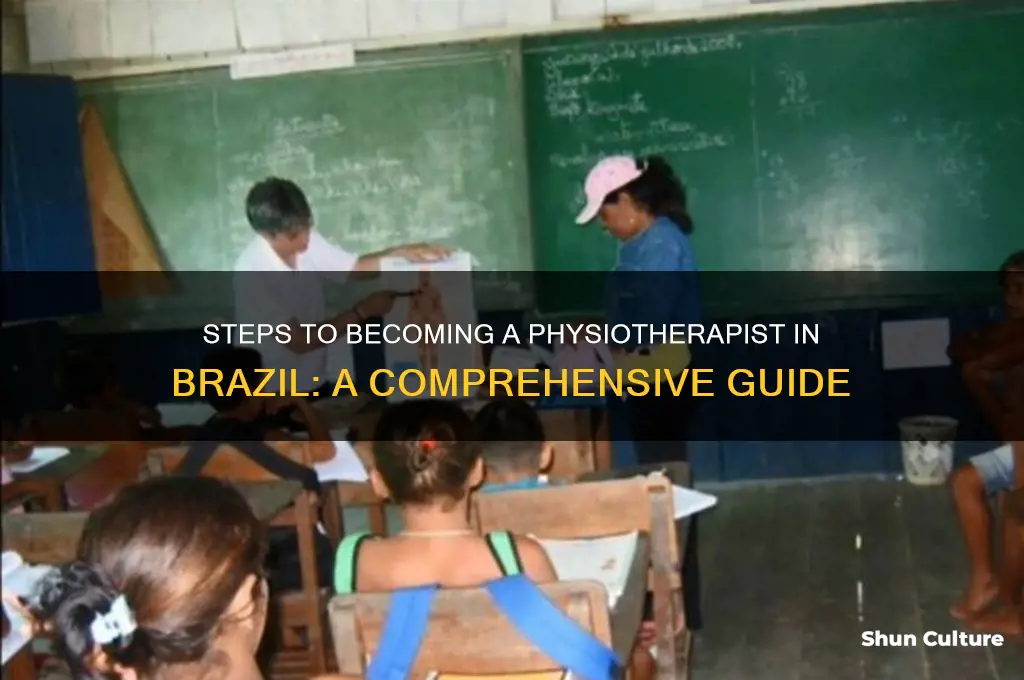 how to become a physiotherapist in brazil