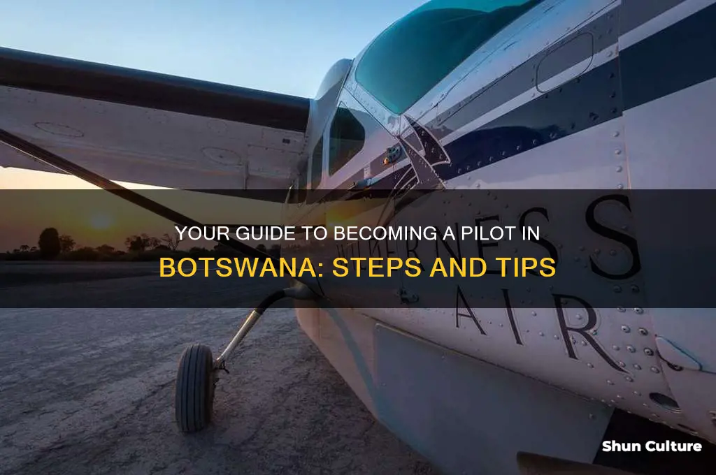 how to become a pilot in botswana