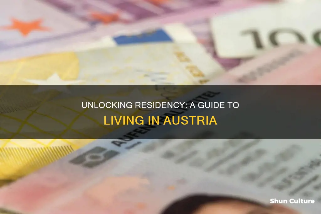 how to become a resident of austria