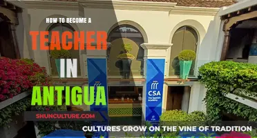 Steps to Becoming a Certified Teacher in Antigua and Barbuda
