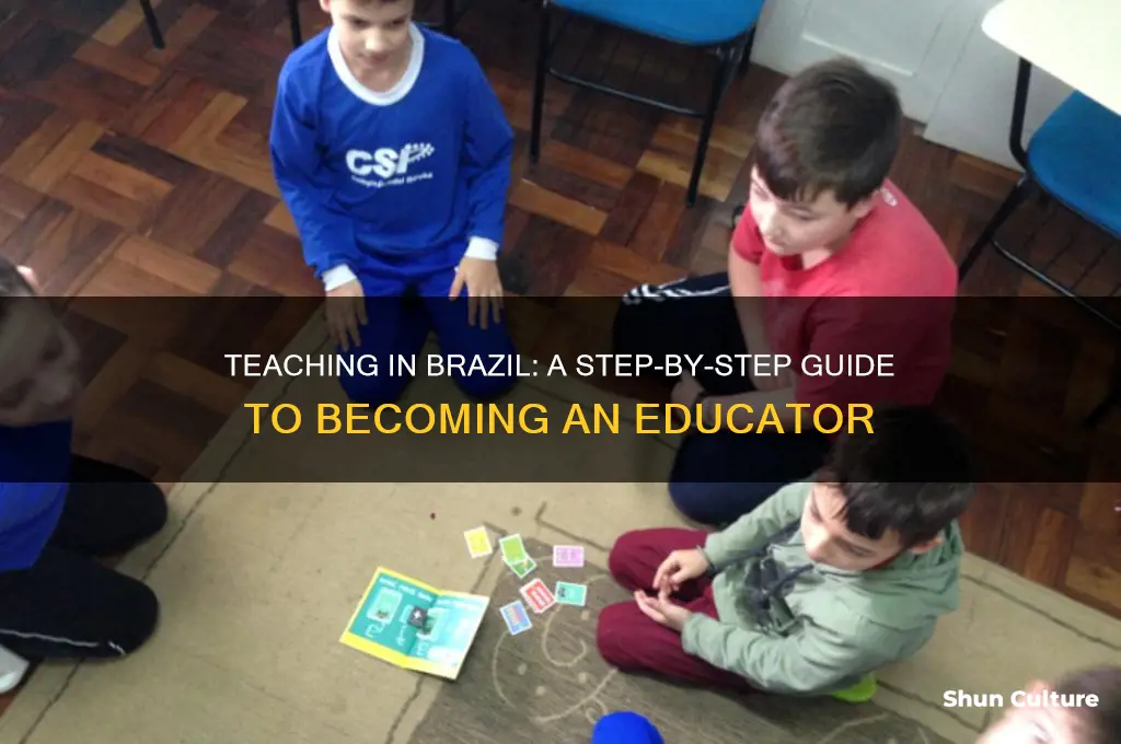 how to become a teacher in brazil