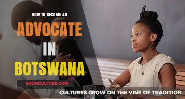 Steps to Becoming a Legal Advocate in Botswana: A Comprehensive Guide
