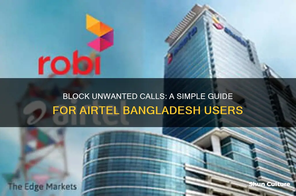 how to block a number in airtel bangladesh