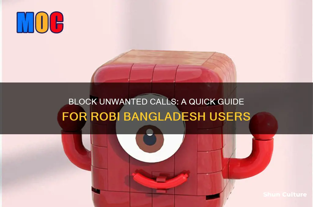 how to block a number in robi bangladesh