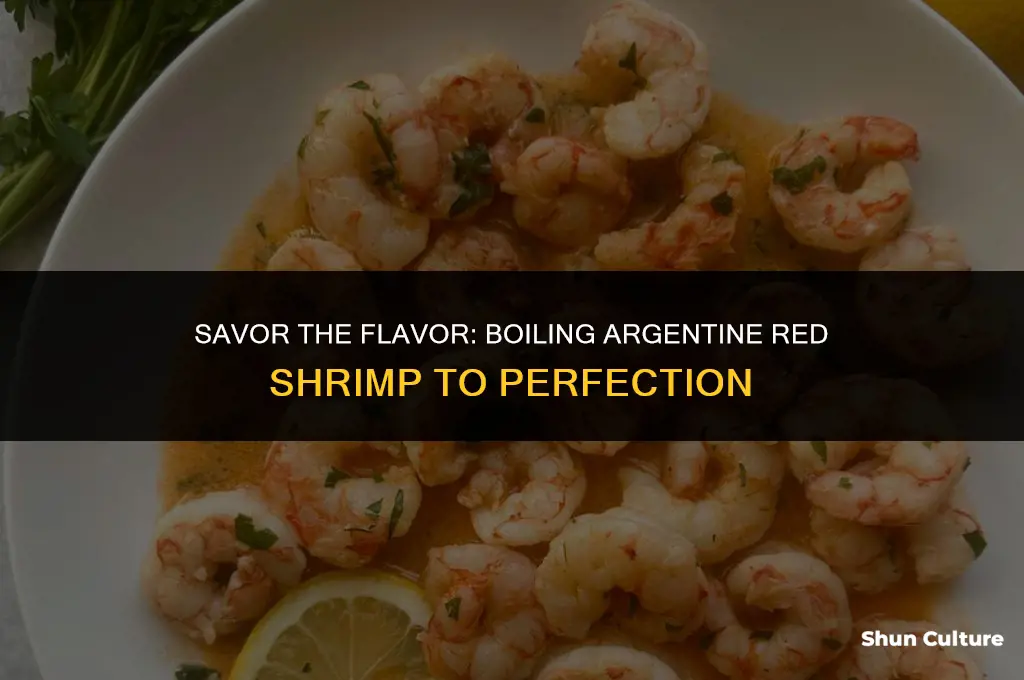 how to boil argentine red shrimp