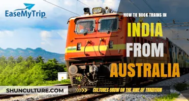 Booking Trains in India: A Guide for Australians
