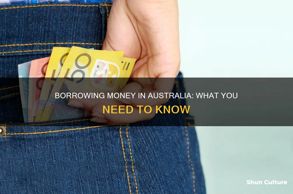 how to borrow money in australia