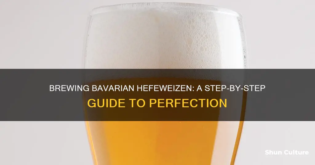 how to brew a bavarian hefeweizen