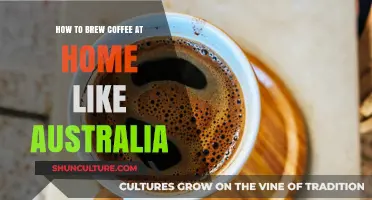 Brewing Coffee: Australian Style at Home
