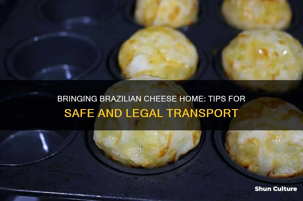 how to bring cheese back from brazil