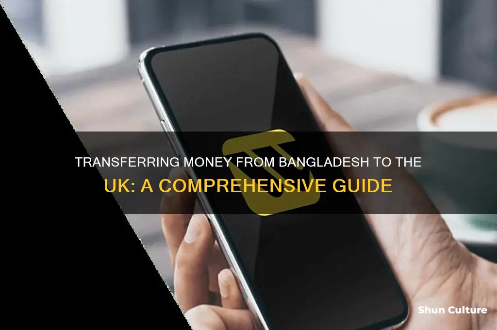 how to bring money from bangladesh to uk