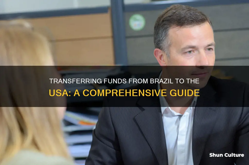 how to bring money from brazil to usa