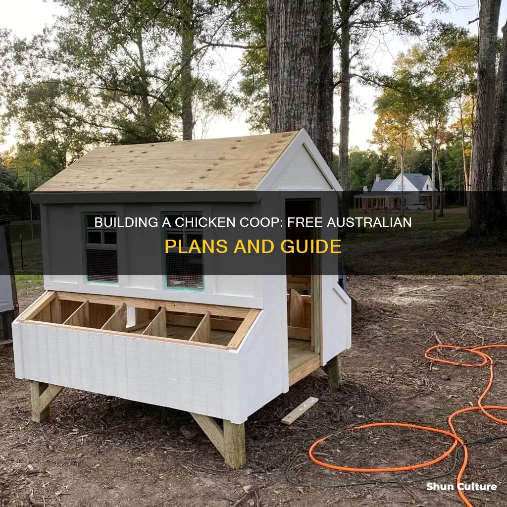 how to build a chicken coop free plans australia