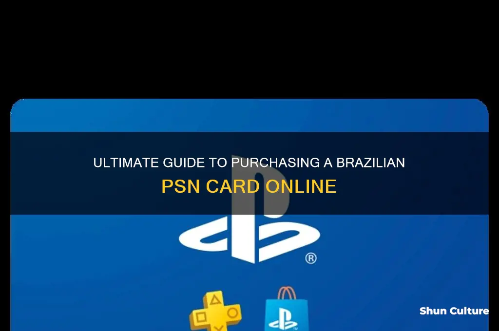 how to buy a brazil psn card