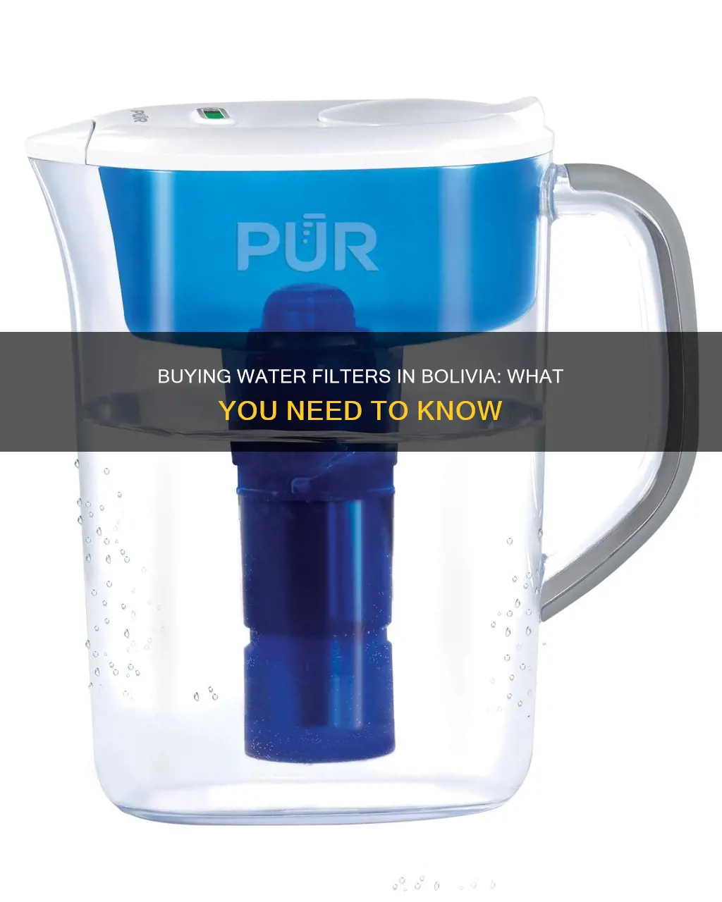 how to buy a water filter in bolivia