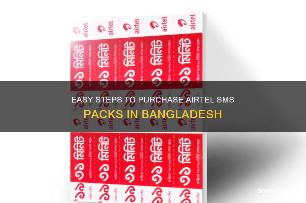 how to buy airtel sms pack in bangladesh