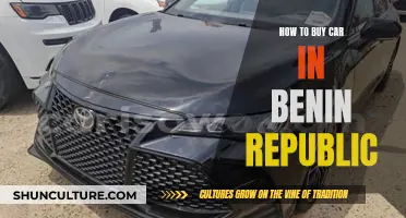Navigating the Car Purchase Process in Benin Republic: A Comprehensive Guide