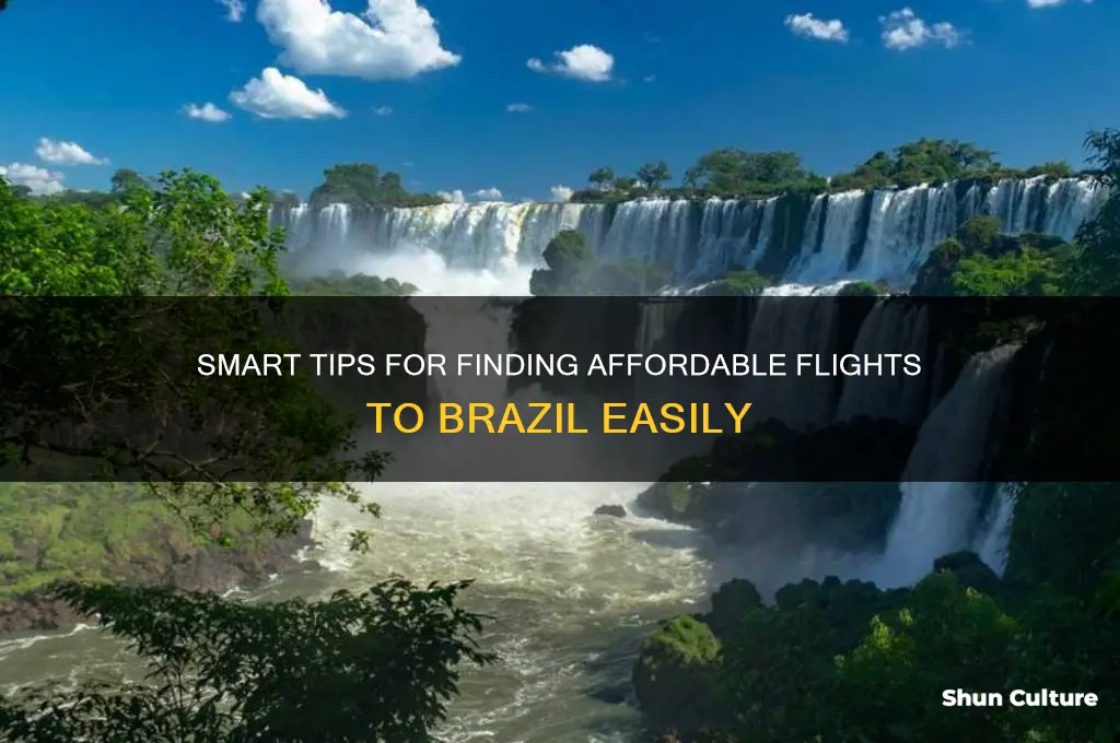 how to buy cheap flights to brazil