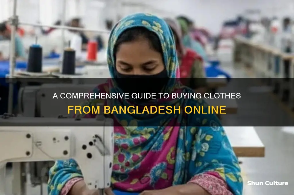 how to buy clothes from bangladesh