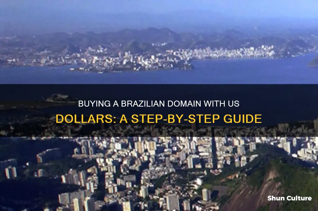 how to buy domain to brazil dollar