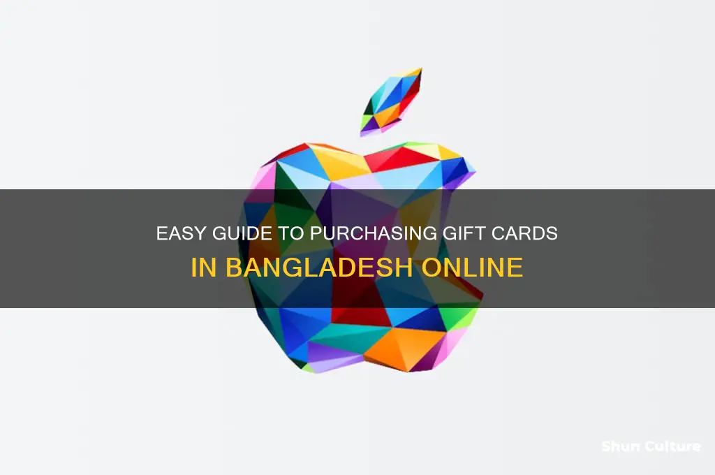 how to buy gift card in bangladesh