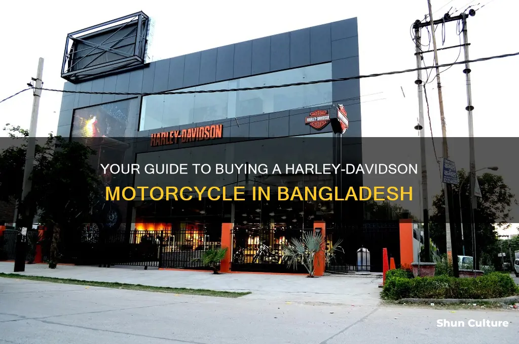 how to buy harley davidson in bangladesh