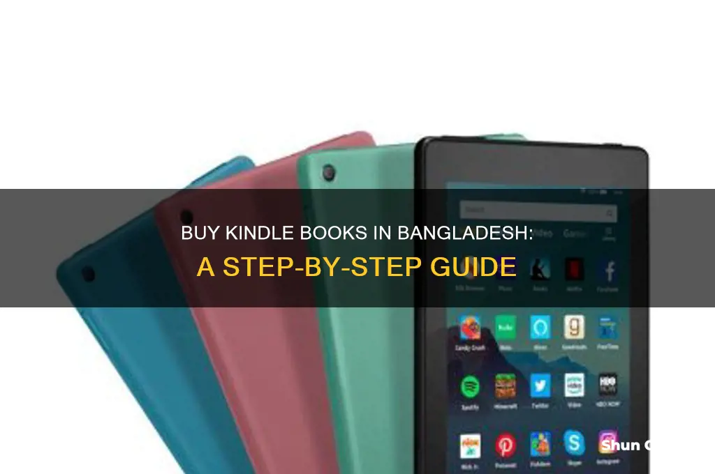 how to buy kindle books from bangladesh