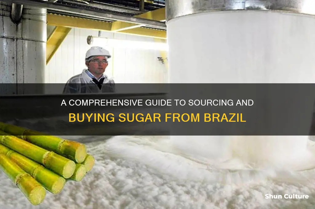how to buy sugar from brazil