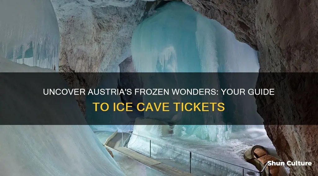 how to buy tickets for ice caves in austria