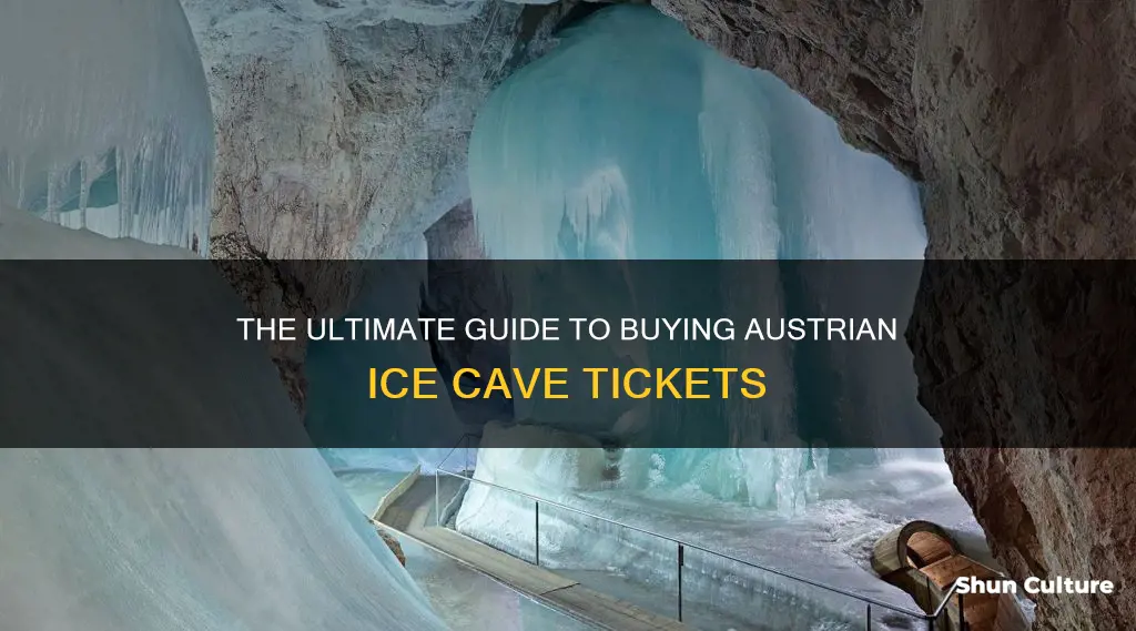 how to buy tickets for ice caves in austria