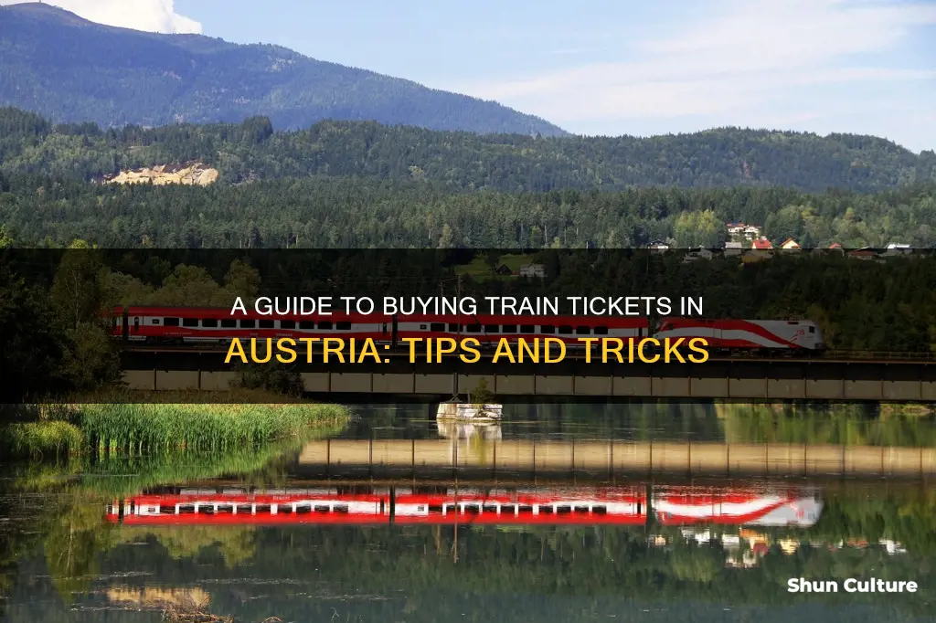 how to buy train tickets in austria