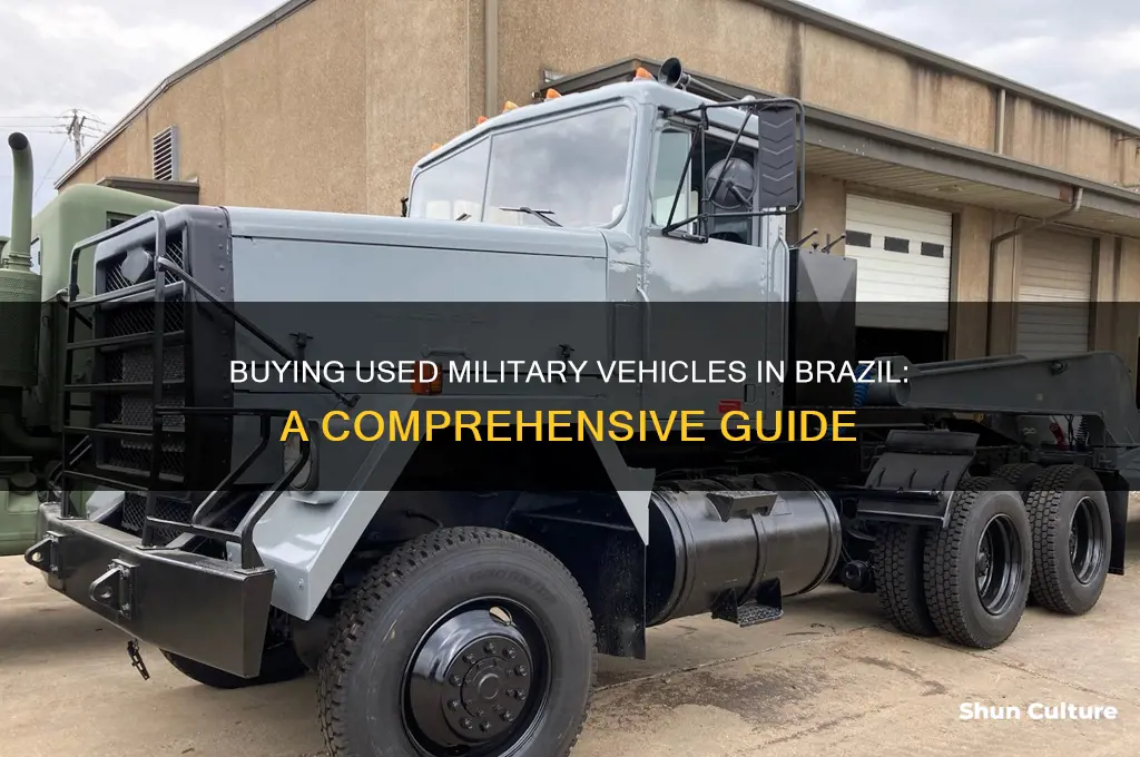 how to buy used military vehicles in brazil