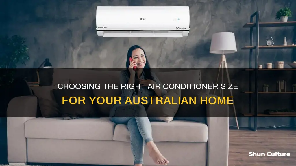 how to calculate air conditioner size for a house australia