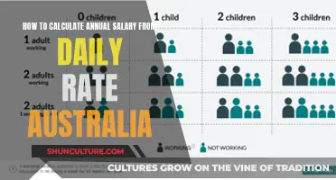 Calculating Annual Salary from Daily Rates in Australia