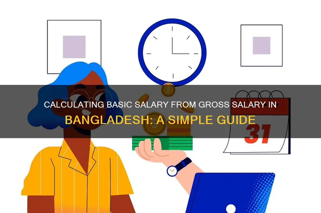 how to calculate basic salary from gross salary in bangladesh
