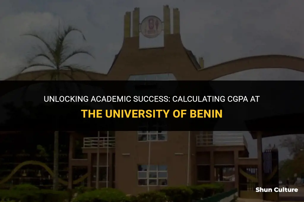how to calculate cgpa in university of benin