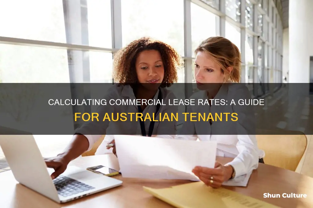 how to calculate commercial lease rates australia