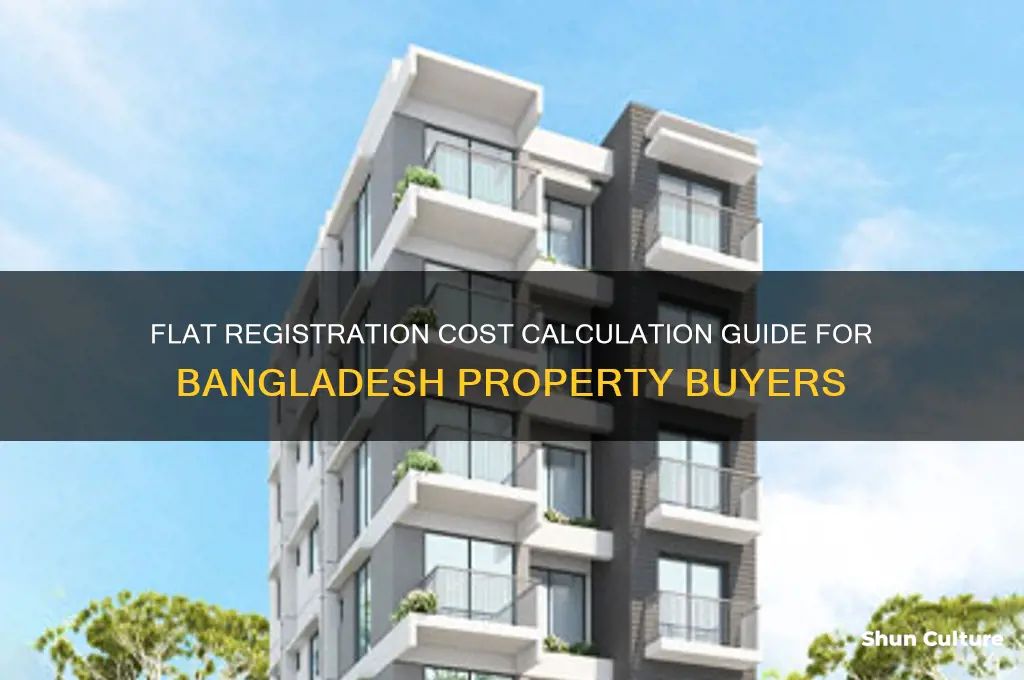 how to calculate flat registration cost in bangladesh