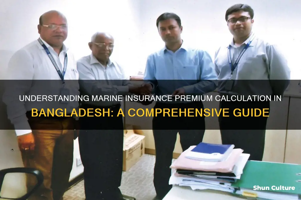 how to calculate marine insurance premium in bangladesh