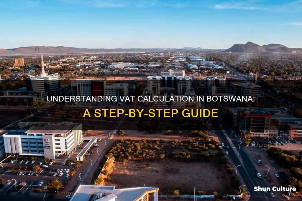 how to calculate vat in botswana