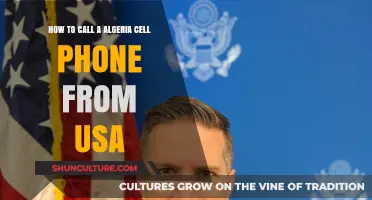 Calling Algeria from the USA: A Step-by-Step Cell Phone Guide
