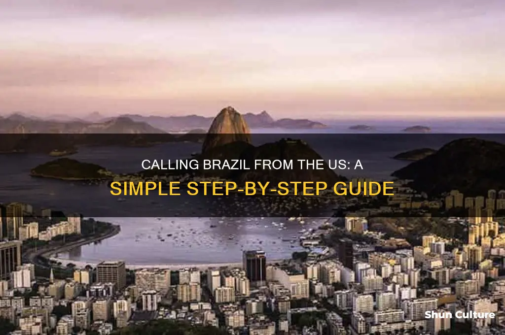 how to call a brazil number from us