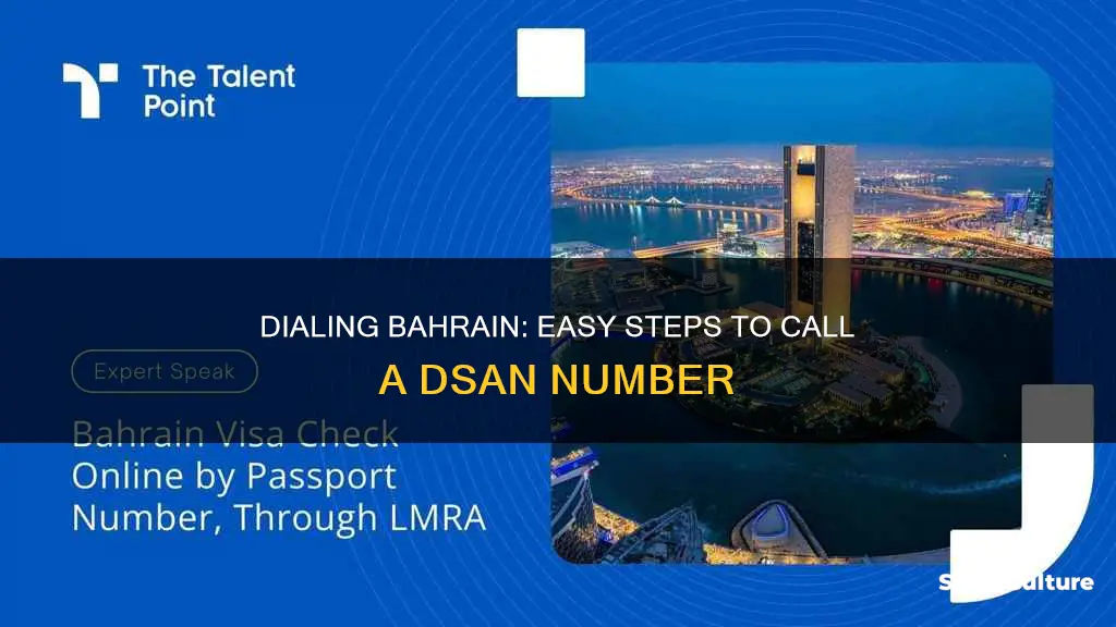 how to call a dsn number in bahrain