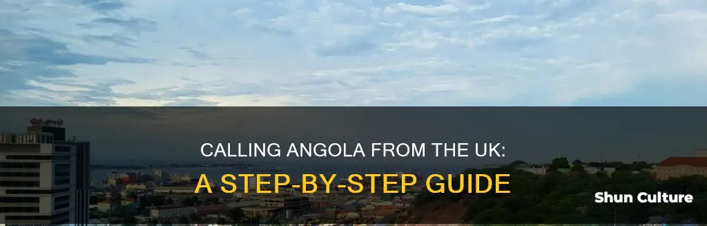 how to call a mobile in angola from uk