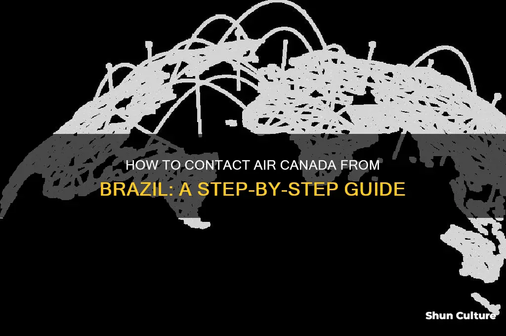 how to call air canada from brazil