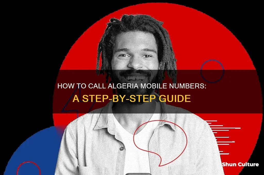 how to call algeria mobile number