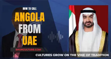 Making International Calls: Angola from the UAE