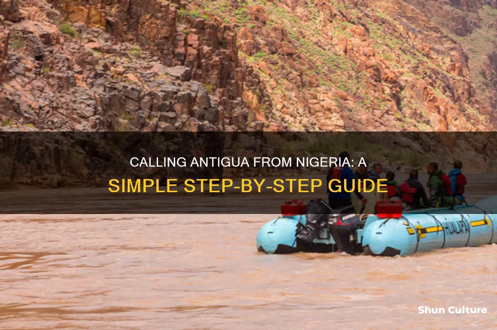 how to call antigua from nigeria