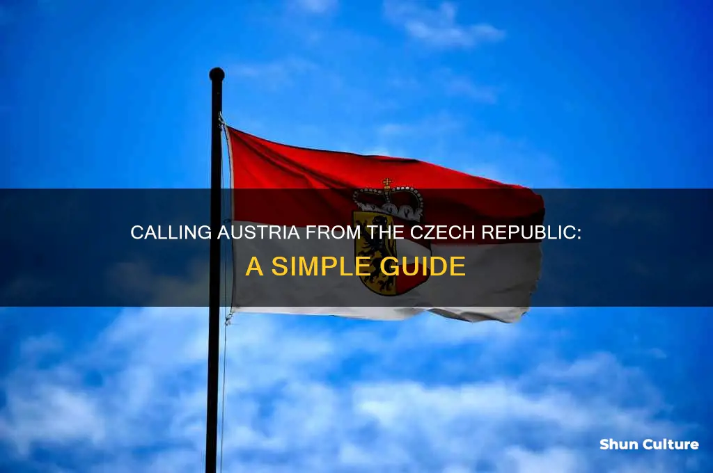 how to call austria from czech republic